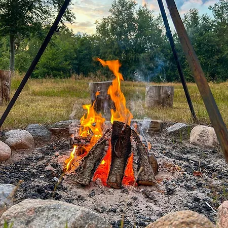 Summer House Near Lyngsa With Bonfire And Shelter